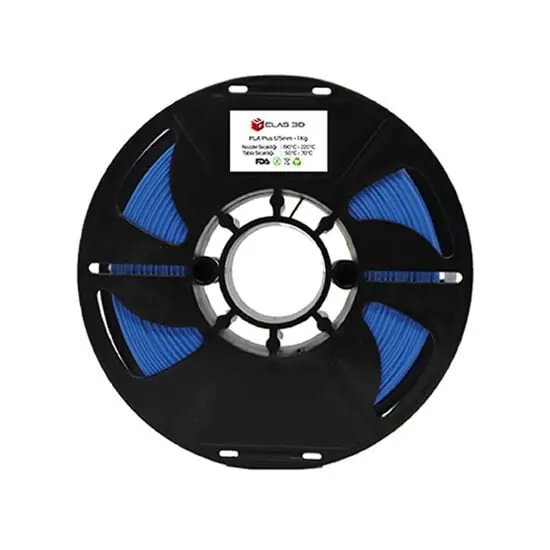 Elas PLA Plus Mavi Filament 1.75mm 1KG